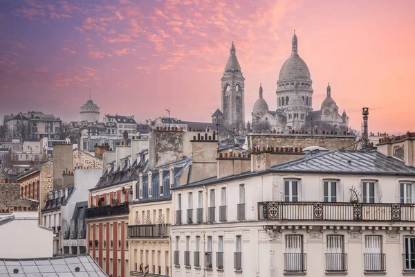 Beautiful Shot Sacre Coeur Paris —  Fotos de Stock