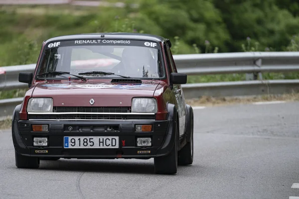 Barcelona Spain May 2021 Barcelona Spain May 2021 Renault Alpine — Stock fotografie