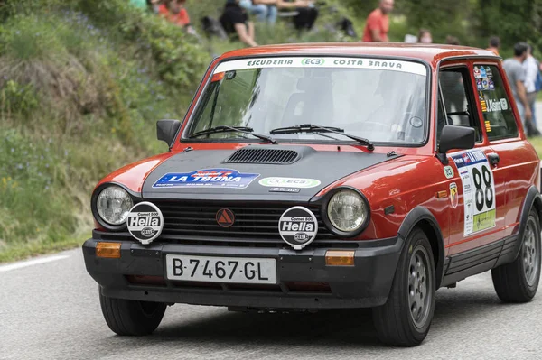 Barcelona Spanien Mai 2021 Barcelona Spanien Mai 2021 Autobianchi A112 — Stockfoto