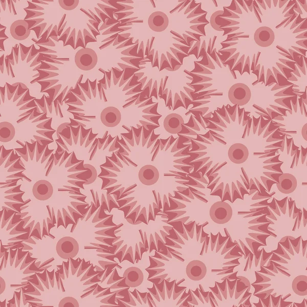 Beautiful Repeat Pattern Illustration Flowers Great Background Wallpaper — Fotografia de Stock