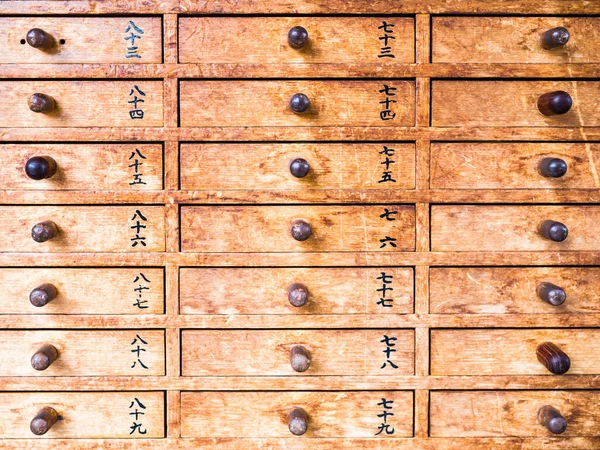 Die Details Von Orakelständen Omikuji Sensoji Tempel Tokyo Japan — Stockfoto