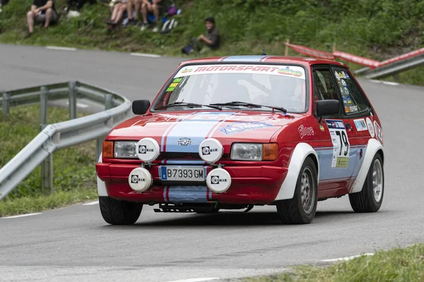 ブラセロナ スペイン 2021年5月23日 バルセロナ スペイン 2021年5月23日 Ford Fiesta Xr2 Racing — ストック写真