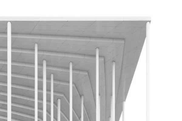 Grayscale Shot Architectural Details Matmut Atlantique Stadium Bordeaux France — Φωτογραφία Αρχείου