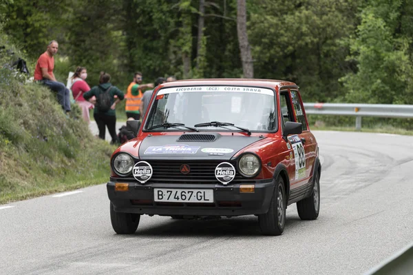 Barcelona Spain May 2021 Barcelona Spain May 2021 Autobianchi A112 — Stok fotoğraf