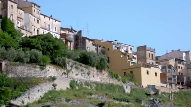 Film Det Historiska Distriktet Bocairente Alicante Spanien — Stockvideo