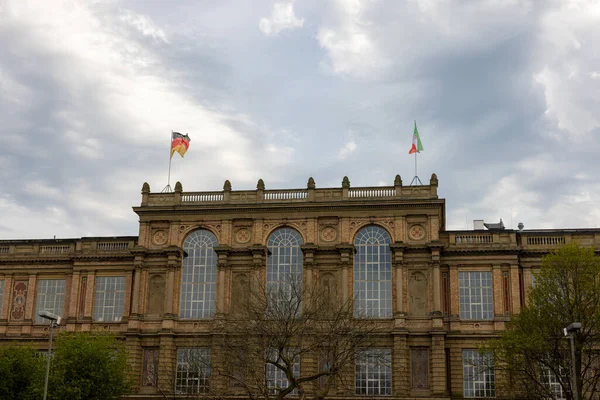 Старое Здание Дюссельдорфе Германия — стоковое фото
