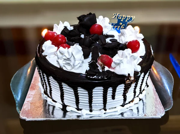 Closeup Shot Delicious Cake — Stock Photo, Image