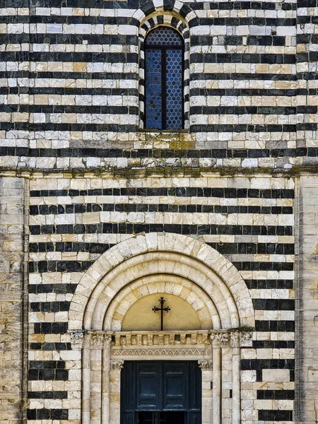 Tiro Vertical Batistério San Giovanni Battista Toscana Itália — Fotografia de Stock