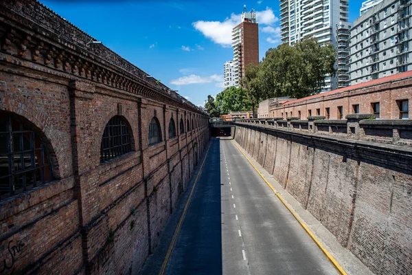 Rosario Argentina Oct 2020 Upper Plan Arturo Illia Tunnel City — Stock Photo, Image