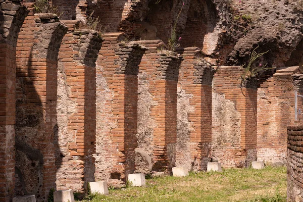 Archéologie Dans Amphithéâtre Capua — Photo