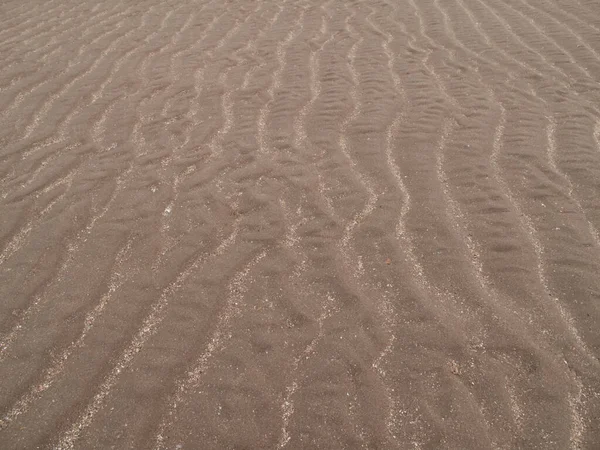 Eine Nahaufnahme Vom Sandstrand Perfekt Für Den Hintergrund — Stockfoto