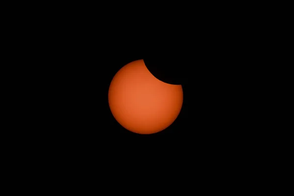 Éclipse Solaire Annulaire Juin 2021 Visible Allemagne — Photo