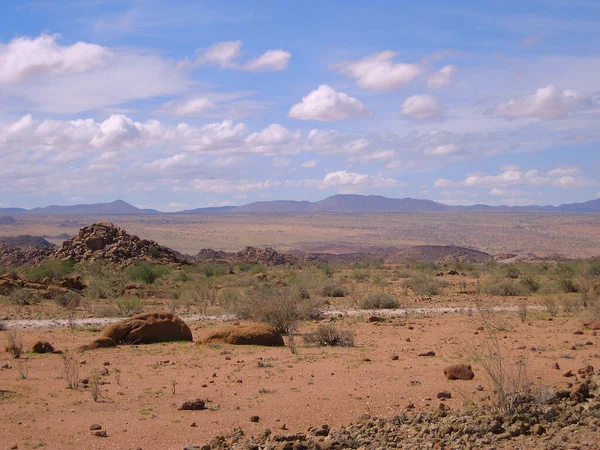 Desierto Las Colinas Norte Namibia Durante Día — Foto de Stock