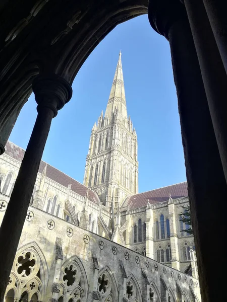 Catedral Salisbury Salisbury Reino Unido — Foto de Stock