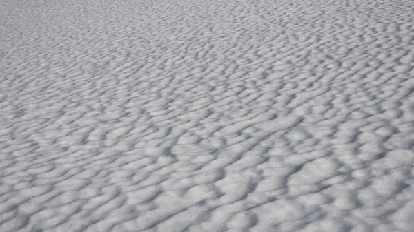 Een Kalme Foto Van Witte Woestijn Zand Als Sneeuw — Stockfoto