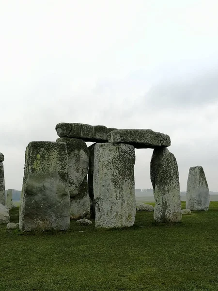 英国ソールズベリーのストーンヘンジの石 — ストック写真