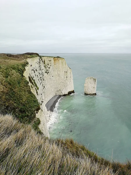 Beautiful View Sea Top Coastal Cliff — Stock Photo, Image