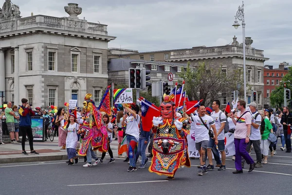 Dublin Ireland Haziran 2019 Tayvan Rlanda Birliği Tia Temsilcileri 2019 — Stok fotoğraf