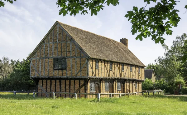 Bedford Verenigd Koninkrijk Jun 2021 Het 15E Eeuwse Timbre Omlijst — Stockfoto