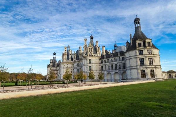 Una Hermosa Vista Del Famoso Castillo Histórico Chambord París Francia — Foto de Stock