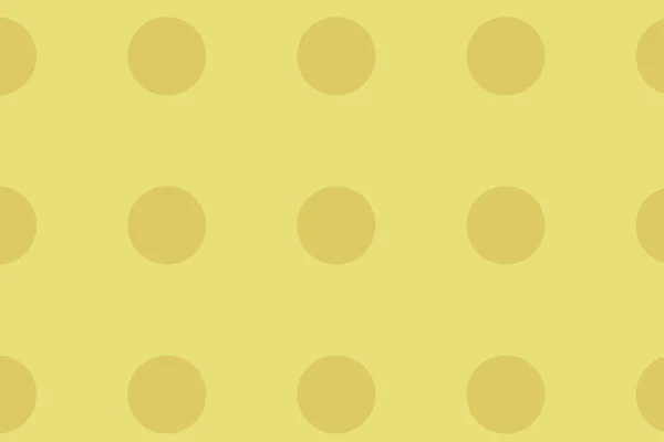 Bright Yellow Polka Dot Patterned Background Wallpapers — Stock Photo, Image