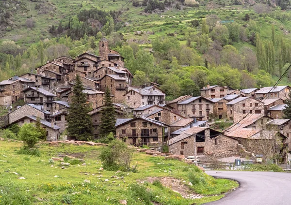 Vista Casco Antiguo Andorra — Foto de Stock