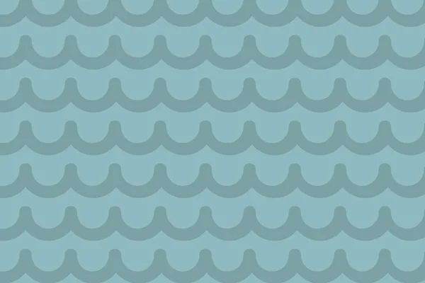 Ένα Απλό Γαλάζιο Φόντο Κυματιστά Κύματα — Φωτογραφία Αρχείου