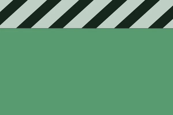 Die Weißen Und Schwarzen Streifen Auf Grünem Hintergrund — Stockfoto