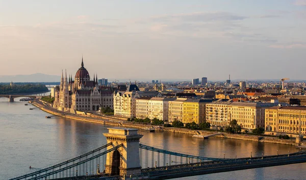 Budapest Hungria Junho 2021 Uma Imagem Cidade Cima — Fotografia de Stock