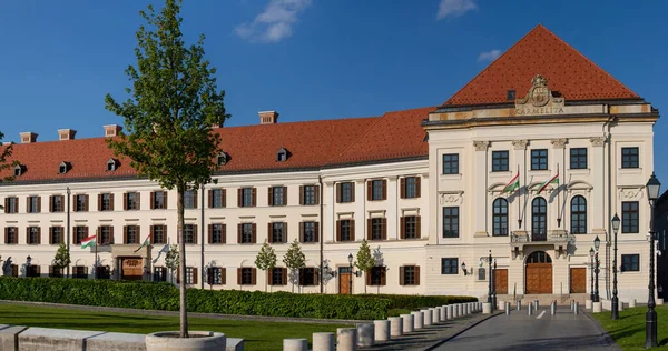 Budapes Ungheria Giugno 2021 Tratta Complesso Edifici Presidenza Del Consiglio — Foto Stock