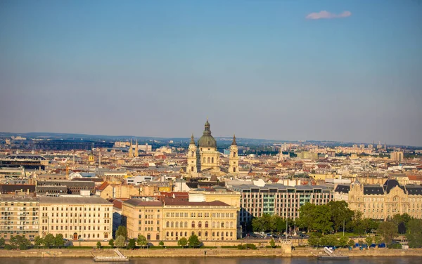 Budapest Hungria Junho 2021 Uma Imagem Cidade Cima — Fotografia de Stock