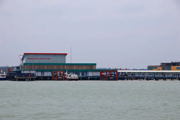 Batam Indonesia Agosto 2019 Sri Bintan Pura Port Ferry Terminal — Foto de Stock