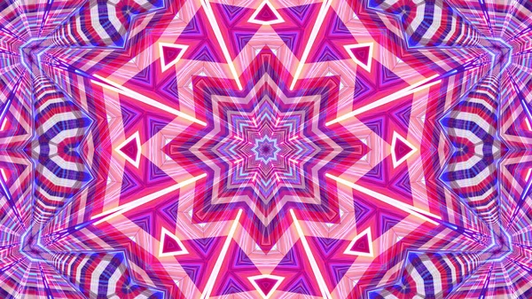 Kaleidoscope Background Bright Patterns Pink Purple Colors — Stock Fotó