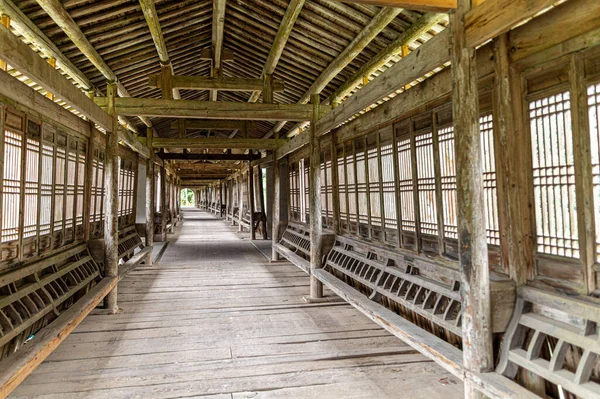 Intérieur Vide Bâtiment Bois — Photo