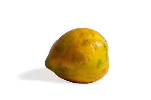 Primer Plano Fruta Mango Con Fondo Blanco —  Fotos de Stock