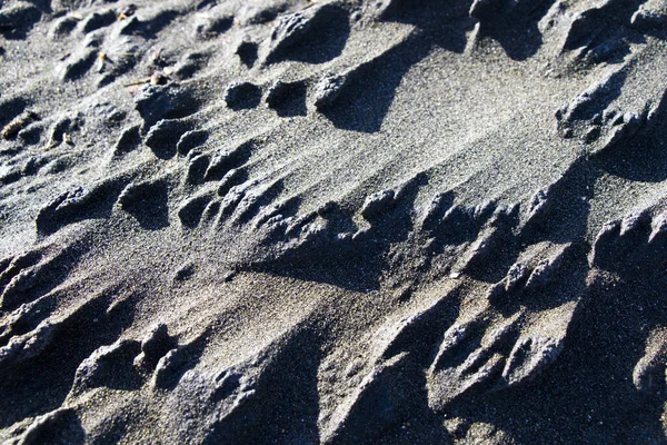 Plage Sable Près Mer Noire Géorgie — Photo