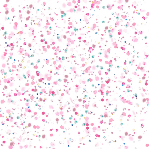 Abstract Illustration Colorful Dots White Background — Stock Photo, Image