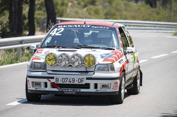 Barcelona Spanien Juni 2021 Barcelona Spanien Juni 2021 Citroen Saxo — Stockfoto