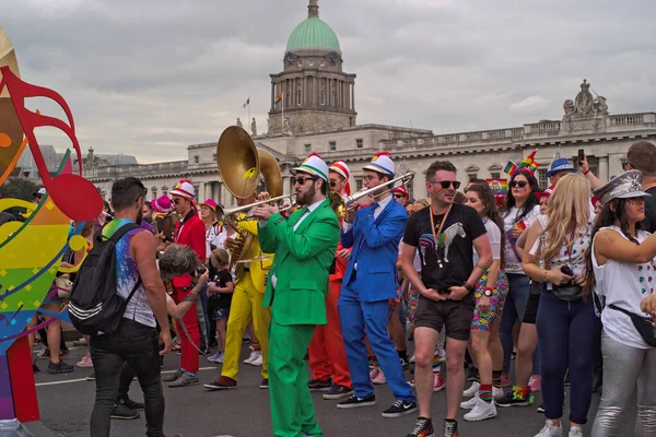 Dublin Ireland Haziran 2019 Dublin Lgbtq Onur Festivali Nde Renkli — Stok fotoğraf