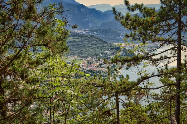 Foto Van Het Landschap Monte Rocchetta Prachtig Uitzicht Ochtend Van — Stockfoto