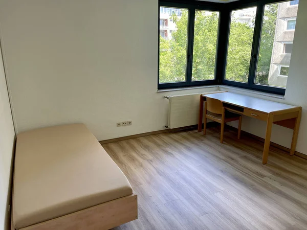Primer Plano Del Interior Apartamento Estudiantes Alemania — Foto de Stock