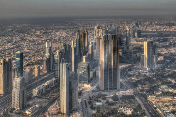 Veduta Aerea Del Burj Park Dubai — Foto Stock