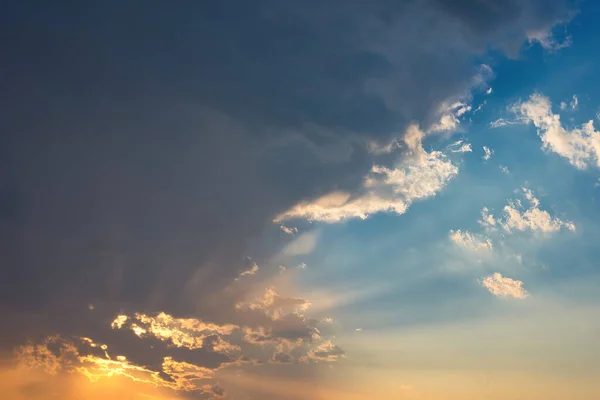 Golden Hour Multicolored Sky Sunset Volos Grécia Verão 2021 — Fotografia de Stock