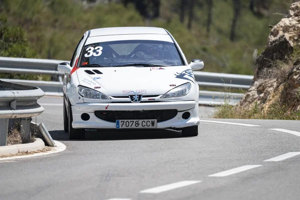 Barcelona Spanya Haziran 2021 Barcelona Spanya Haziran 2021 Peugeot 206 — Stok fotoğraf