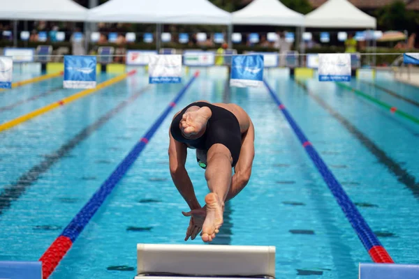 Merano Italien Juni 2021 Internationales Cool Swim Meeting Meran Südtirol — Stockfoto