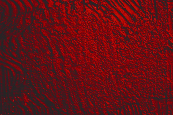凹凸不平的红色古老石墙 有凹凸不平的凹凸不平的纹理 — 图库照片