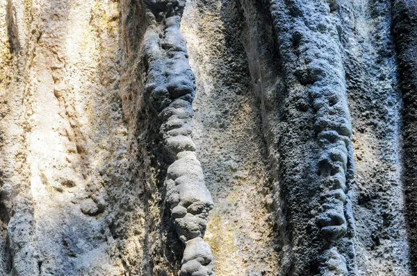 Gros Plan Formations Rocheuses Dans Les Grottes Jenolan Sydney Australie — Photo