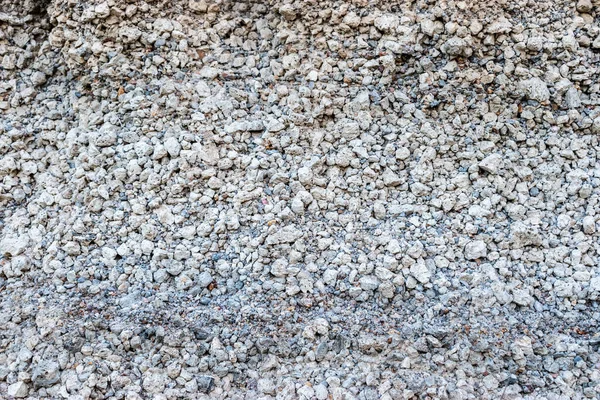Yerdeki Çakıl Taşlarının Yakın Plan Çekimi Doğal Arka Plan Konsepti — Stok fotoğraf