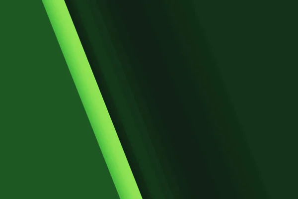 Tubo Abstracto Verde Claro Sobre Fondo Verde Oscuro —  Fotos de Stock