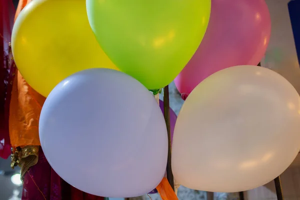 Close Balões Coloridos — Fotografia de Stock